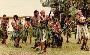 Old wars were typically fought with clubs and spears.
