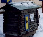 Log cabin hive