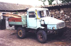 A Moldovian truck