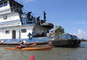 A channel near Galveston, Texas